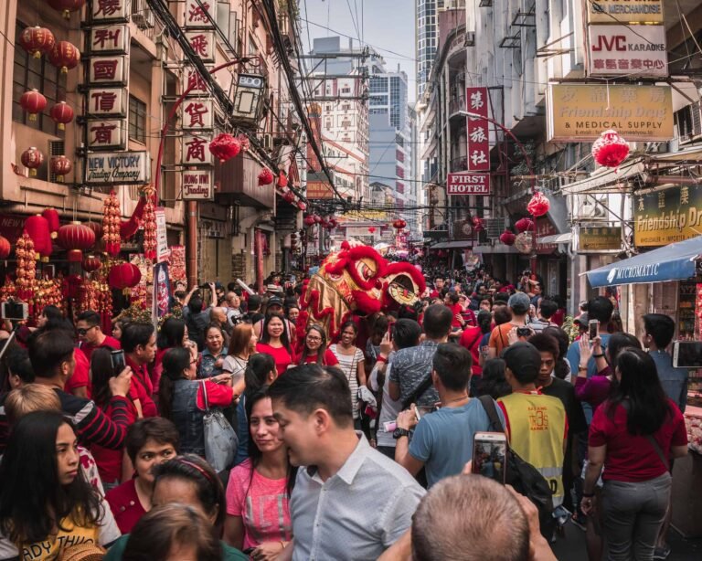 china town en Manila, Filipinas