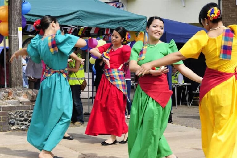 danza típica de Filipinas